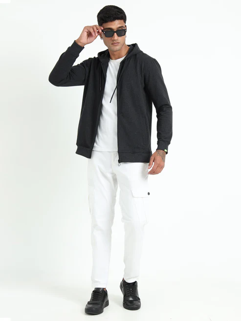 Zippered Hoodie Zippered Hoodie