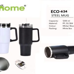 behome ECO-624 Steel Mug 1200 ml