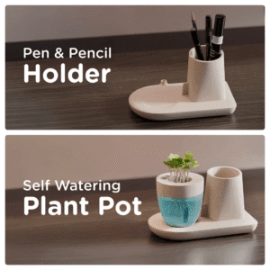 eo pen stand holder for office table with self watering plant pot sustainable eco friendly desk organizer 1500x1500 3