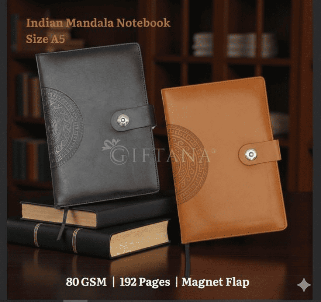 indian-mandala-notebook-diary (4) Indian Mandala Notebook Diary