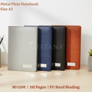 Metal Plate Notebook Diary 1 Metal Plate Notebook Diary