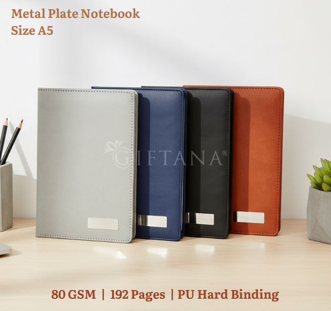 metal plate notebook diary-ss Metal Plate Notebook Diary