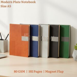 Modern Plate Notebook Diary 1 Modern Plate Notebook Diary