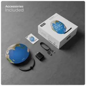 xech alarm clock for heavy sleepers loud alarms led table clock earth clock solaris x 1500x1500 10Large