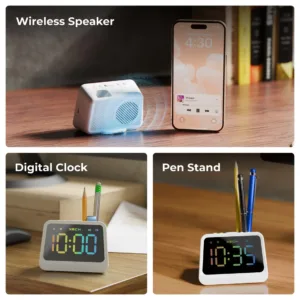 xech alarm clock speaker with pen stand loud digital clocks prism pro 1000x1000 2 0b2c5f55 6ec1 4d23 b87f 2a9ef858f47b