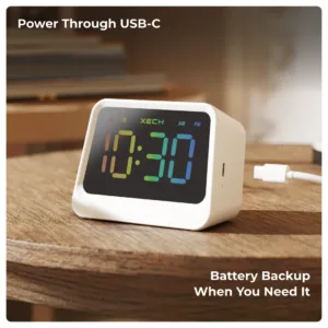 xech alarm clock speaker with pen stand loud digital clocks prism pro 1000x1000 7