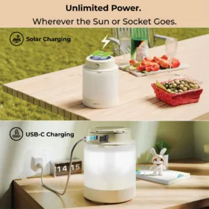 xech solar light for home rechargeable torch portable emergency lights solar beam 2