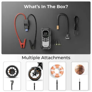 JumpX Pro Power Jump Starter & Tyre Inflator 4 xech tyre inflator with jump starter cordless rechargeable air pump jumpX 2000x2000 8 a71b32b1 d517 4fc9 9060 9a270e63090a