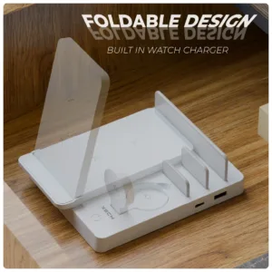 Powerbase Ultra 3-in-1 Charger 3 xech wireless charger multi charging hub fast charging pad power base ultra 1500x1500 9