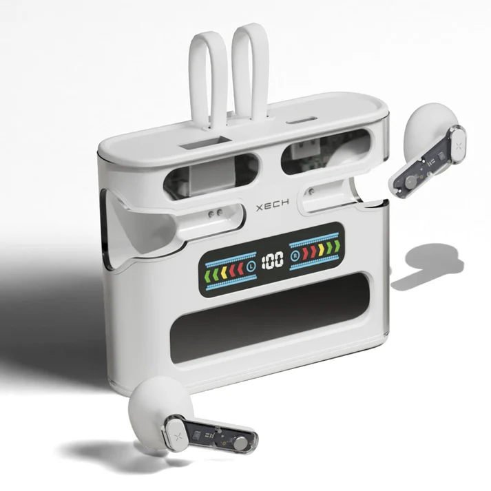 xechear-budsclearpods-742019 ClearPods Transparent TWS with Powerbank Case