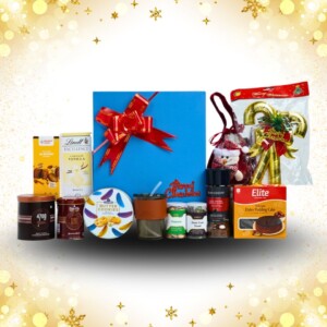 Christmas Decoration With Chocolates & Cookies Hamper