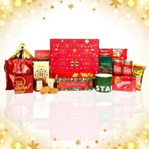 Premium Festive Chocolate Hamper with Starbucks