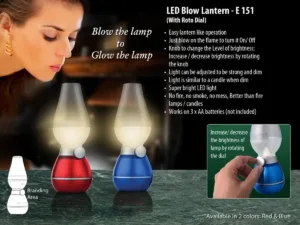 GlowBlow LED Lantern