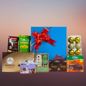 Christmas Lighting, Chocolate, Cake & Fragrance Hamper