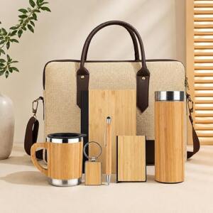 Green Luxe 7 in 1 Bamboo Executive Gift Hamper 2