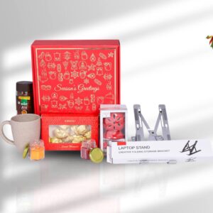 Laptop Stand & Candle Gift Set
