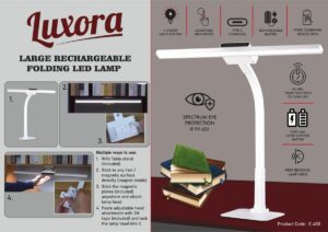 Spectrum Flexi Rechargeable Eye Protection Lamp