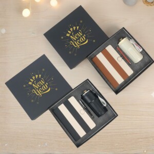 New Year | Personalized Diary, Pen & Tumbler Set