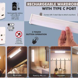 GlowClip Rechargeable Wardrobe