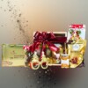 The Golden Christmas Box with Chocolate Decoration TGT342 CH