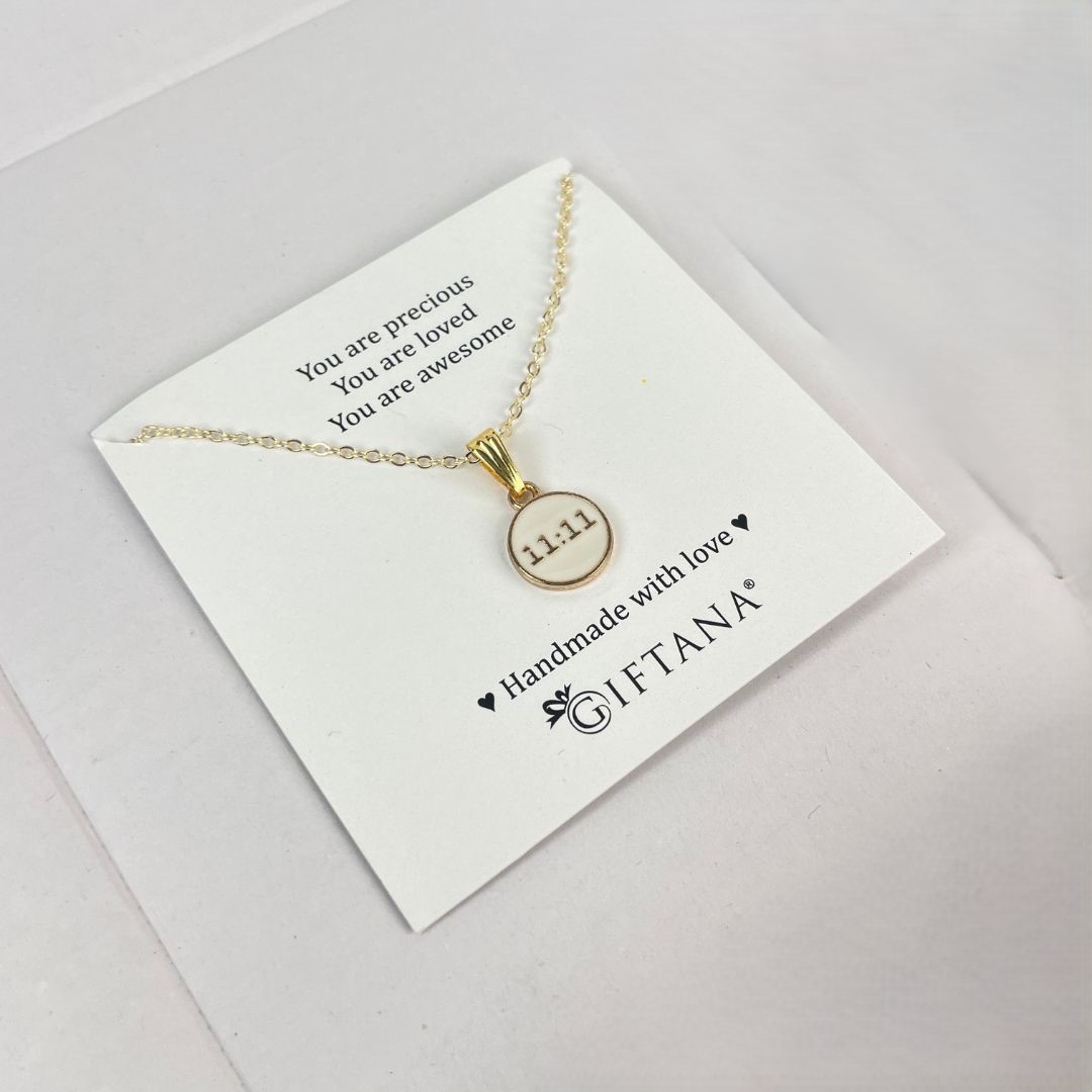 Valentine Hmapers – 11 11 11 pendent neckless her jewellry