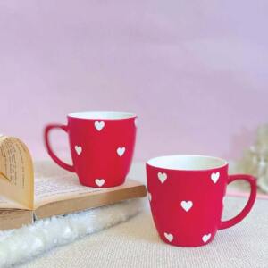 Valentines Day Red Heart Mug Perfect Gift for Love 2