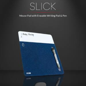 2-in-1 Mouse Pad with Erasable Memo Pad & Pen