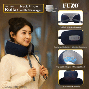 Comfort Neck Pillow with Massager