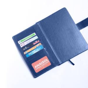 Elegant Leatherette Notebook with Magnetic Flap 3 Elegant Leatherette Notebook With Magnetic Flap