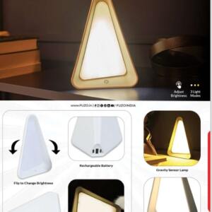 Gravity Flip LED Table Lamp
