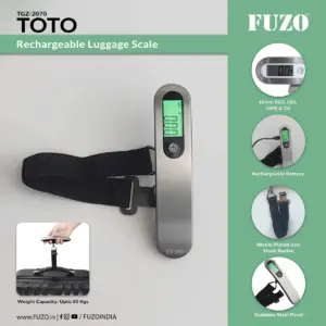Portable Rechargeable Luggage Weight Scale 2 Portable Rechargeable Luggage Weight Scale
