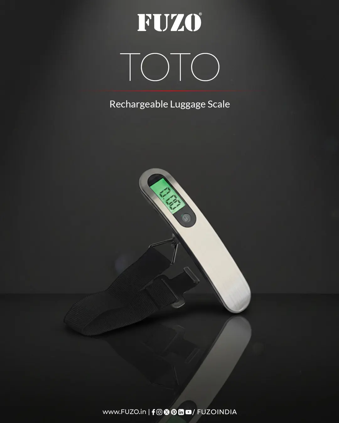 Portable Rechargeable Luggage Weight Scale Portable Rechargeable Luggage Weight Scale