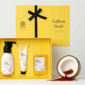 Saffron & Coconut Bath & Body Gift Set