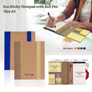 Eco Sticky A5 Notebook