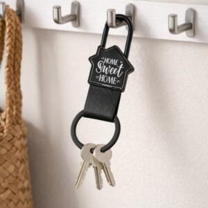 Executive Metal Hook Keychain with Custom Branding 1