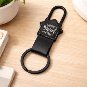 Executive Metal Hook Keychain with Custom Branding 3