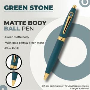 Green Stone Matte Body Executive Ball Pen