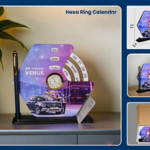 Hexa Ring Calendar Desk Organizer