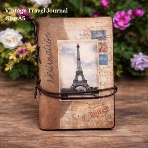 Vintage Travel A5 Premium Journal Diary