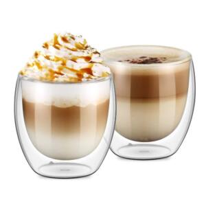 Double Wall Tea & Coffee Glass Set 2 250ml Double Wall Tea Coffee Glass Set 1
