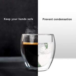 Double Wall Tea & Coffee Glass Set 3 250ml Double Wall Tea Coffee Glass Set 2