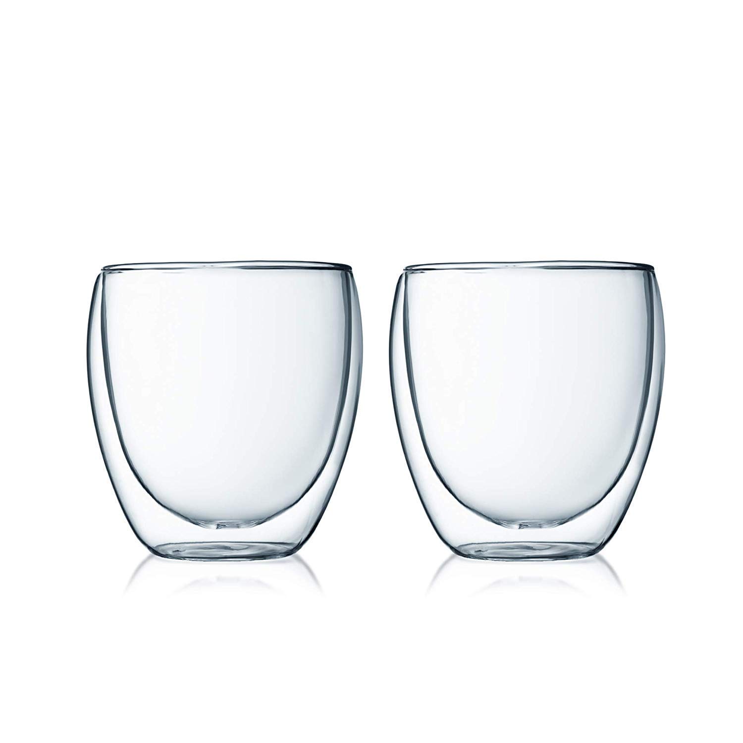 250ml Double Wall Tea & Coffee Glass Set- 4 250ml Double Wall Tea Coffee Glass Set 4
