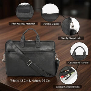 New Hire Welcome Kit with Laptop Bag & Office Essentials 3 Black Premium Personalized Laptop Bag Office Essentials Gift Set 3