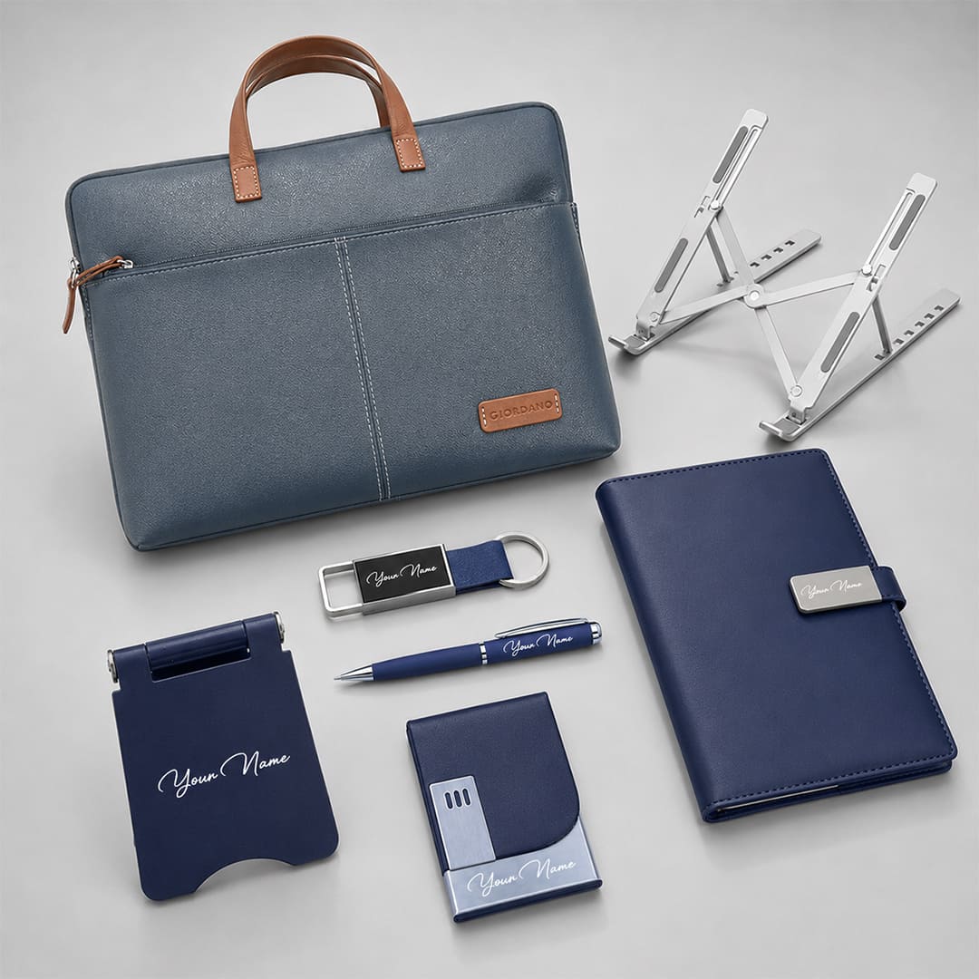 Blue-Premium- 7-in-1 -Personalized- Executive -Gift- Hampers (1) Blue Premium 7 in 1 Personalized Executive Gift Hampers 1