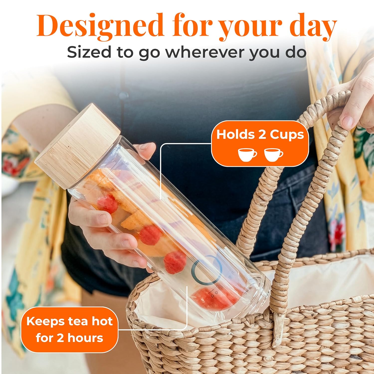 Borosilicate Glass Infuser Bottle- 4 Borosilicate Glass Infuser Bottle 4