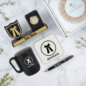 Executive Advocate Desk Organizer Corporate Gift Set