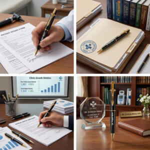 Custom Doctor Success Gift Set with Pen Keychain 6