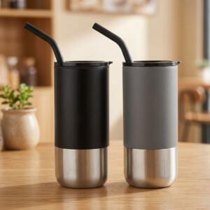 Dual Finish Steel Tumbler