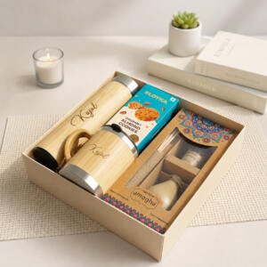 Eco Executive Gift Box with Bamboo Drinkware Set