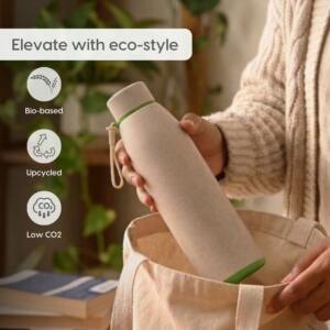 Eco Friendly Rice Husk Water Bottle for Corporate Gifting 8